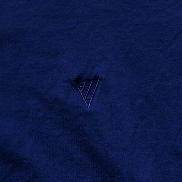 Vilebrequin Cotton T Shirt Mens XXL Blue Crew Short Sleeve Beach Short Sleeve - Picture 3 of 9